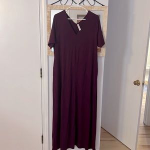 Beautiful purple maxi dress!